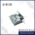 Square rhombus bathroom glass clamp wall-glass hinge